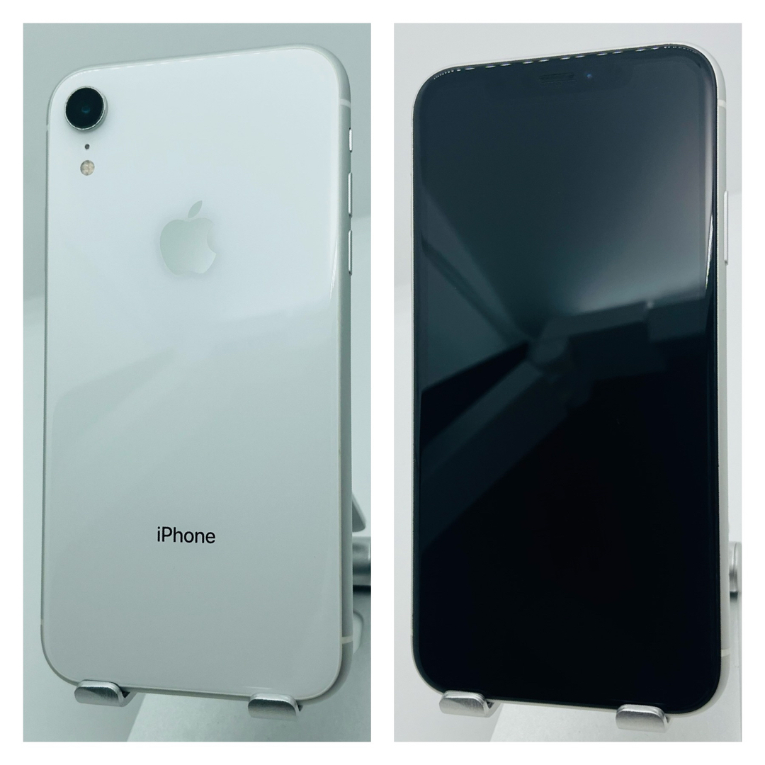 A 新品電池 iPhone XR White 256 GB SIMフリー