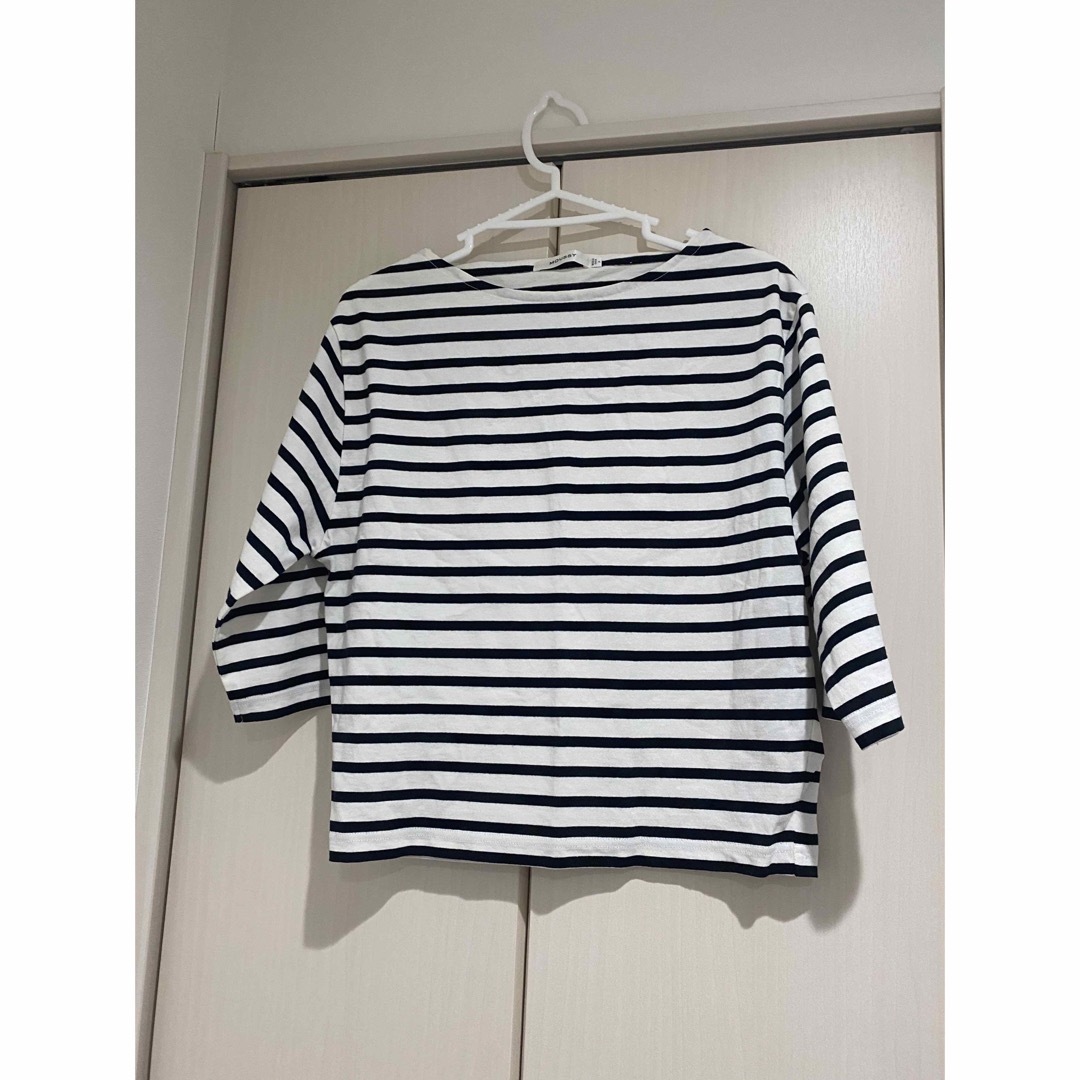 moussy(マウジー)のMOUSSY ボーダートップス レディースのトップス(カットソー(長袖/七分))の商品写真