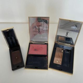 イヴサンローラン(Yves Saint Laurent)のイヴ・サンローラン　化粧品　チーク　ほお紅　アイシャドウ　アイブロウ　セット(チーク)