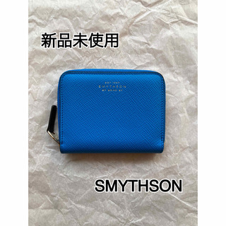 スマイソン(Smythson)の【新品未使用】【SMYTHSON】 PANAMA コインケース　ラウンドジップ(コインケース)