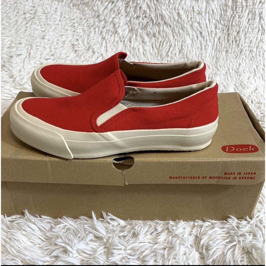 【美品‼️】DOEK SLIP-ON RED  スリッポン