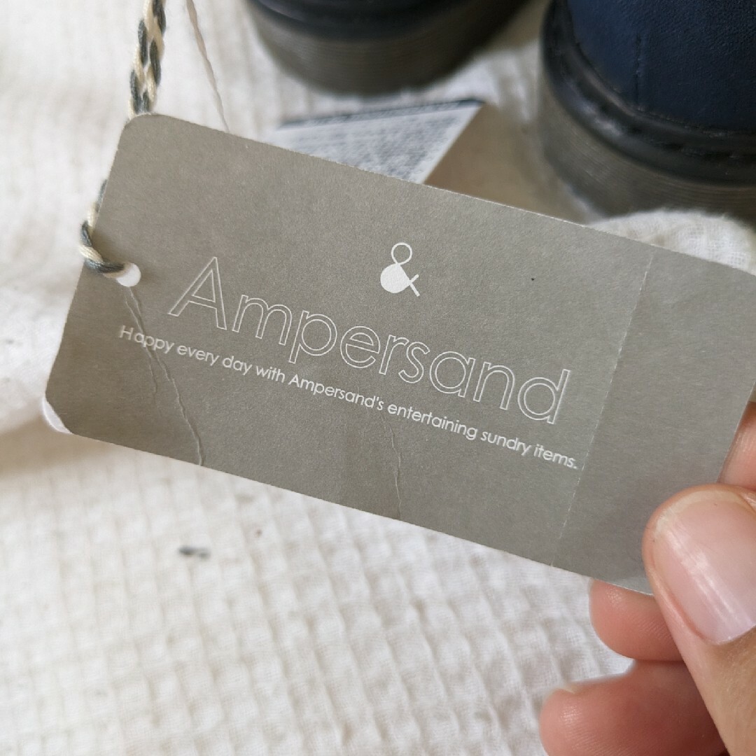 ampersand(アンパサンド)の最終価格★アンパサンド　サイドゴアブーツ キッズ/ベビー/マタニティのキッズ靴/シューズ(15cm~)(ブーツ)の商品写真