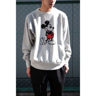 ネクサスセブン(NEXUSVII)のネクサスセブン DAMAGED MICKEY CREW SWEAT XL(スウェット)