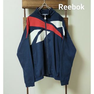 リーボック(Reebok)のReebok リーボック　ベクタージャージ　トラックジャケット　刺繍ワッペン(ジャージ)