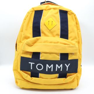 トミーヒルフィガー(TOMMY HILFIGER)のトミーヒルフィガー リュックサック バックパック カジュアル ブランド 通学 鞄 カバン メンズ メンズ イエロー TOMMY HILFIGER(バッグパック/リュック)