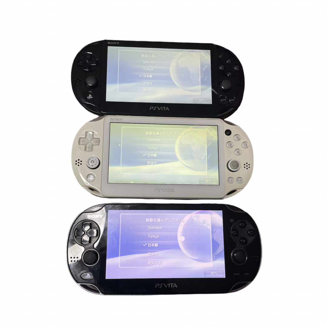 PlayStation Vita - ソニーPSVITA PCH-1000 PCH-2000 3台セットの通販
