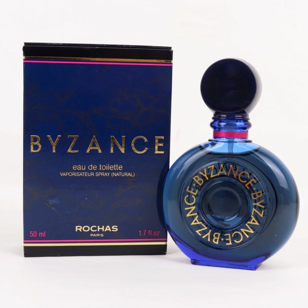 ロシャス 香水 ビザーンス BYZANCE オードトワレ EDT ほぼ未使用 フレグランス 【kys】 レディース 50mlサイズ Rochas |  フリマアプリ ラクマ