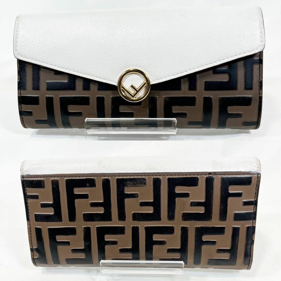 FENDI - ☆美品☆フェンディ エフイズ 二つ折り長財布 F IS レザー ...