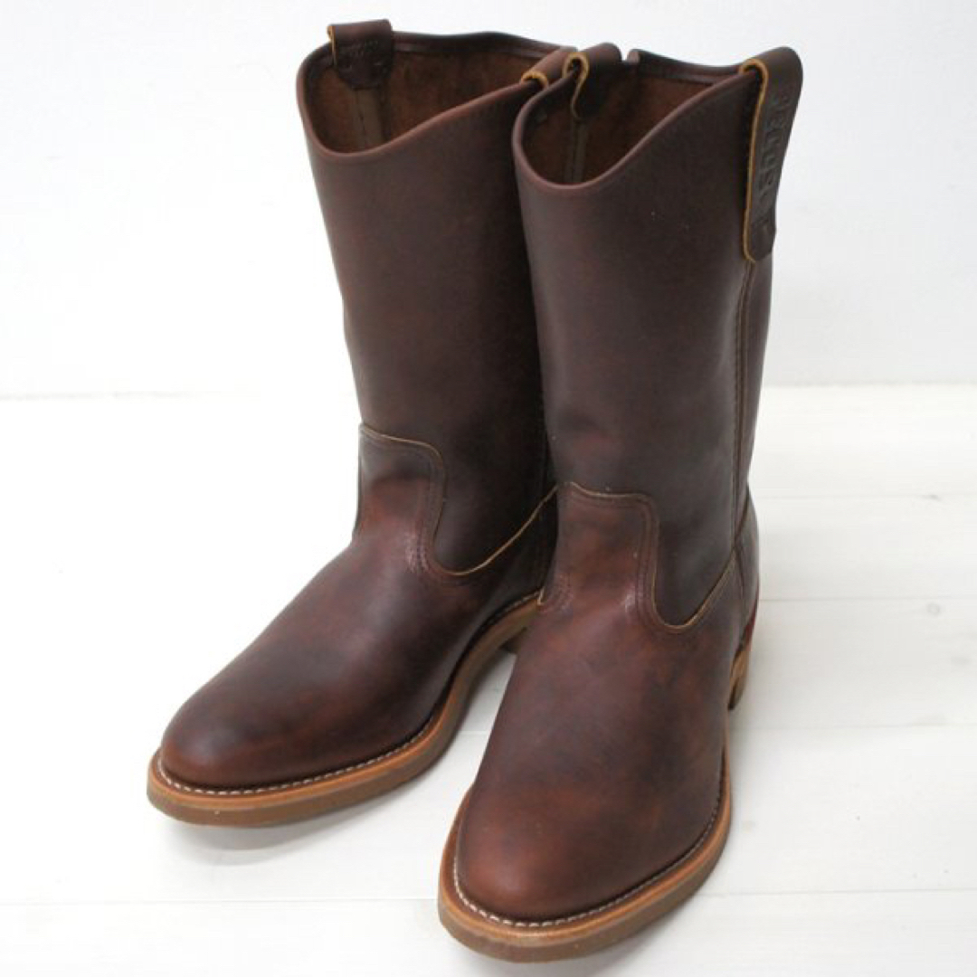 RED WING(レッドウィング) E8159 ペコスブーツ ブラウン 27.5-