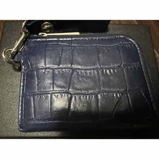 バーバリーブラックレーベル(BURBERRY BLACK LABEL)のブラックレーベルクレストブリッジ　クロコ カードケース　キーケース　コインケース(コインケース/小銭入れ)