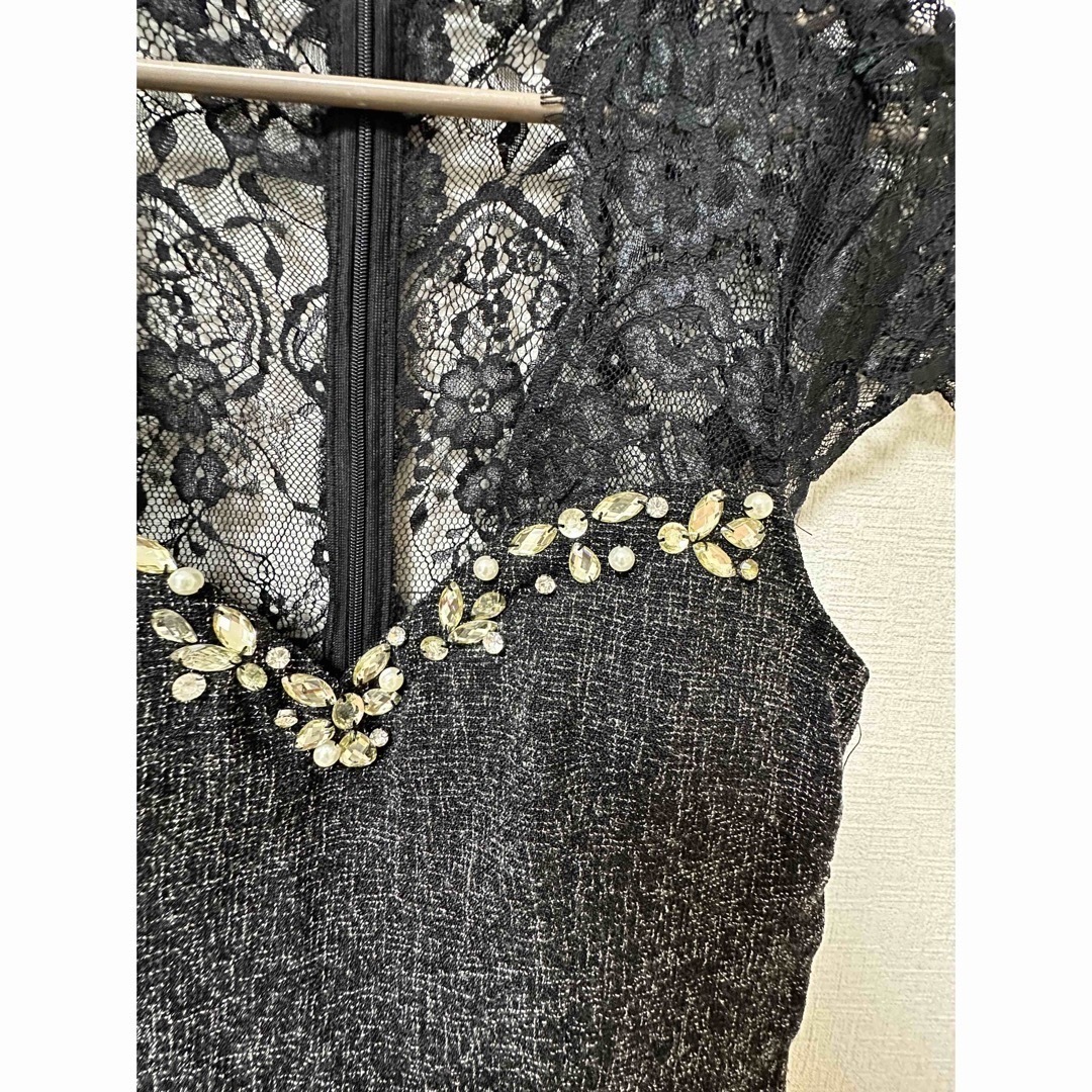 dazzy store(デイジーストア)のdazzy ブラックドレス レディースのフォーマル/ドレス(ナイトドレス)の商品写真