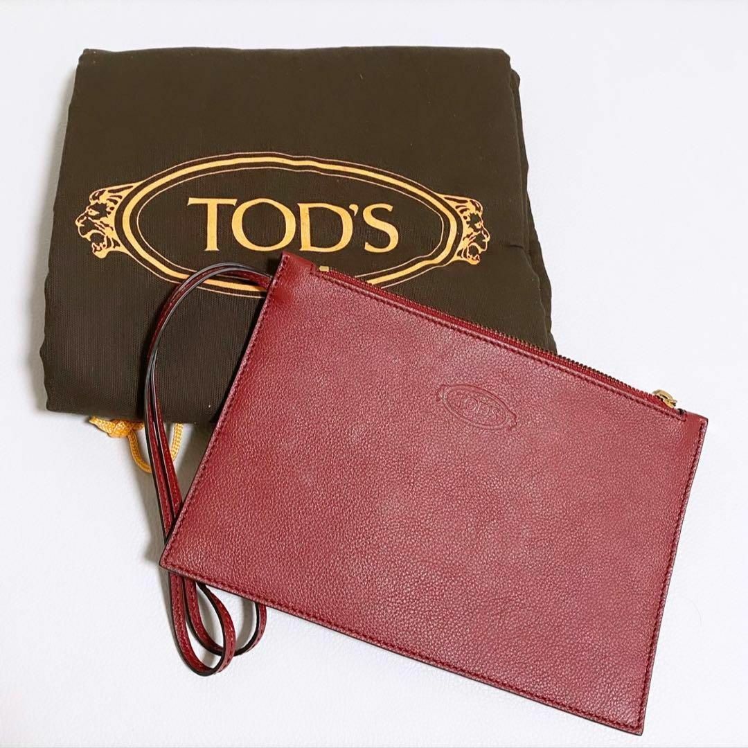 TOD'S(トッズ)の❤️トッズ❤️Tタイムレス レザーショッピングバッグ ミディアム レッド レディースのバッグ(トートバッグ)の商品写真