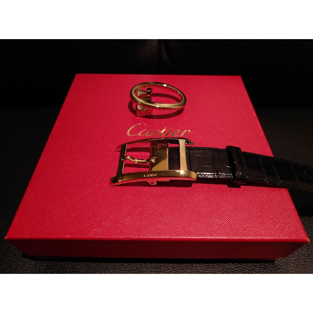 Cartier - 【希少】カルティエ/アリゲーター/ベルト/約300,000円 Cartier - 【希少】カルティエ/アリゲーター/ベルト/約300,000円