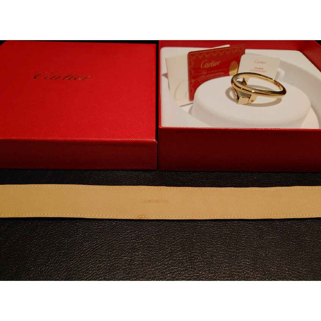 Cartier - 【希少】カルティエ/アリゲーター/ベルト/約300,000円 Cartier - 【希少】カルティエ/アリゲーター/ベルト/約300,000円