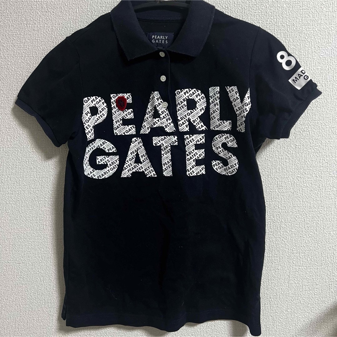 PEARLY GATES(パーリーゲイツ)のパーリーゲイツ　ポロシャツ スポーツ/アウトドアのゴルフ(ウエア)の商品写真