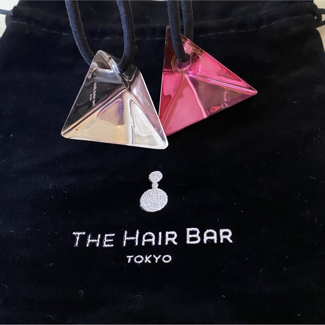 THE HAIR BAR TOKYO ピラミッドポニーレッドピンク