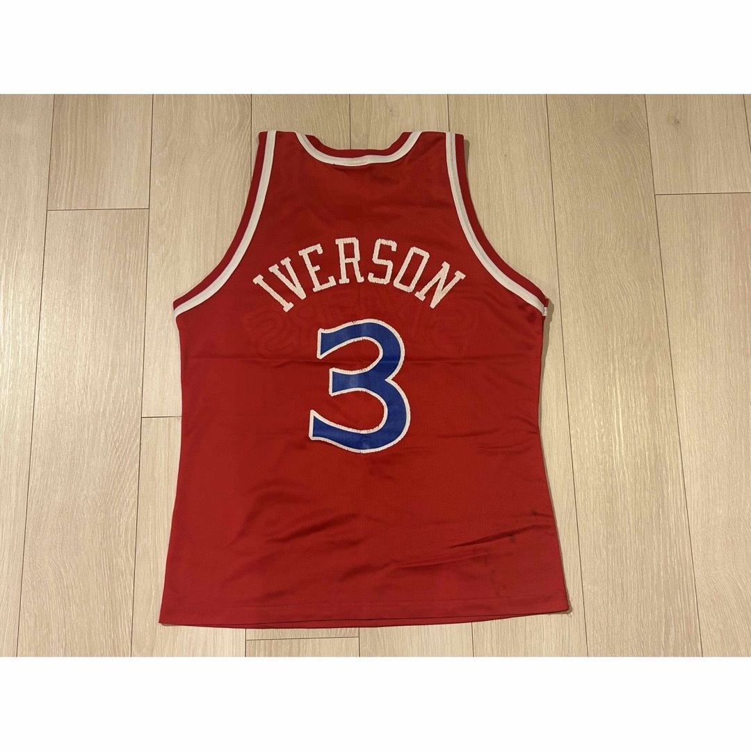 【当時物】NBA Iverson Sixers タンクトップ 40