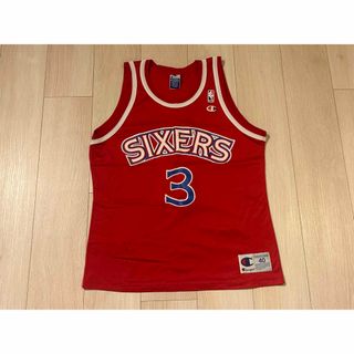 【当時物】NBA Iverson Sixers タンクトップ 40