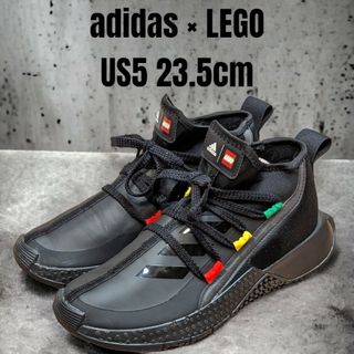 アディダス(adidas)のadidas LEGOコラボ アディダス レゴ 23.5cm ブラック(スニーカー)