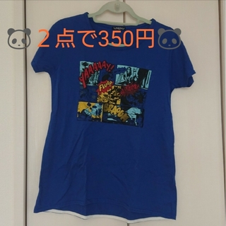🐼２点350円🐼半袖プリントTシャツ Lサイズ(Tシャツ(半袖/袖なし))
