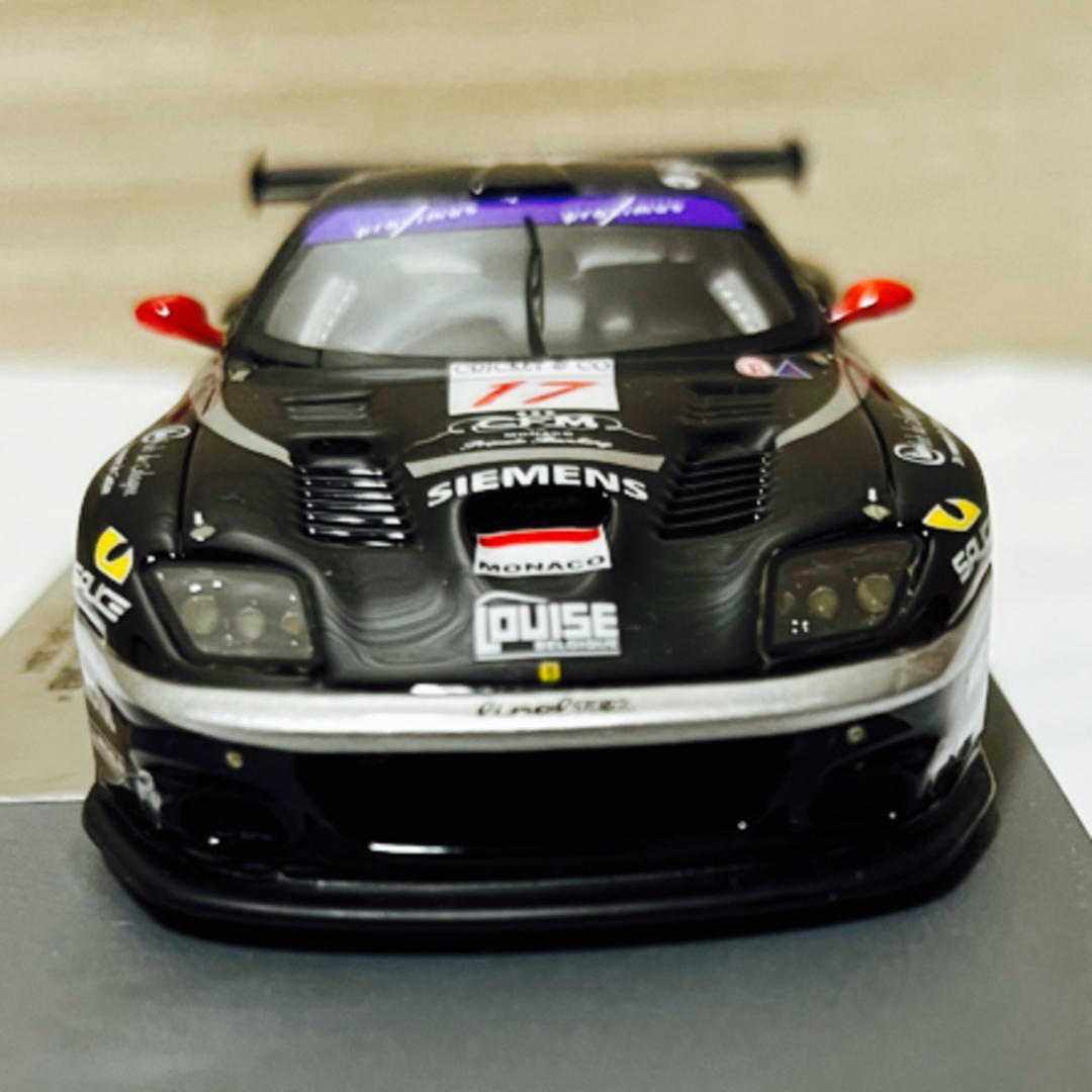 Ferrari(フェラーリ)の1/43 BBR ガソリン フェラーリ 575 GTC 2004 チーム JMB エンタメ/ホビーのおもちゃ/ぬいぐるみ(ミニカー)の商品写真