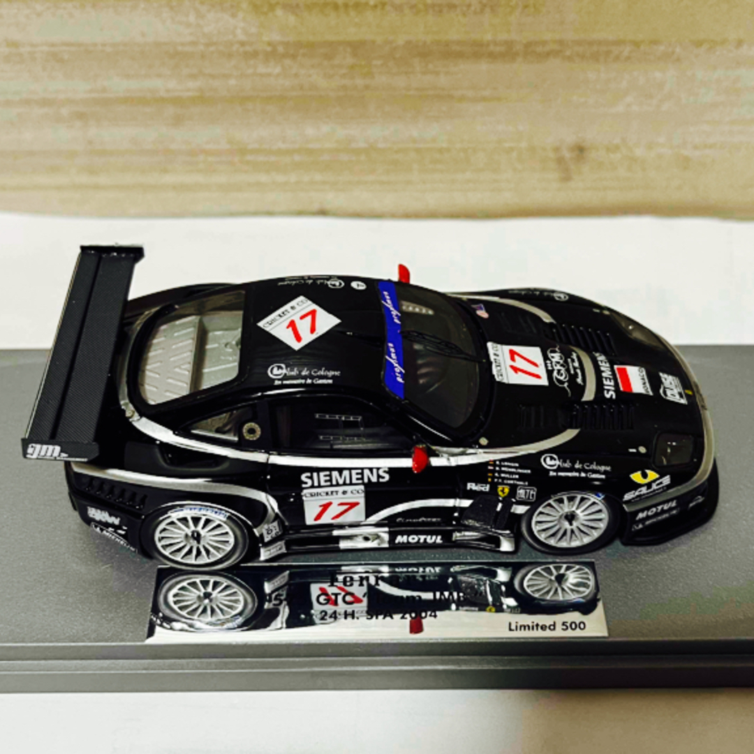 1/43 BBR ガソリン フェラーリ 575 GTC 2004 チーム JMB