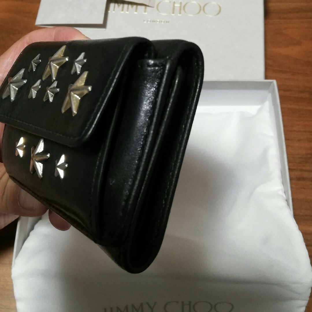 本日出品最終日　最終プライス　JIMMY CHOO   サイフ　　3つ折り