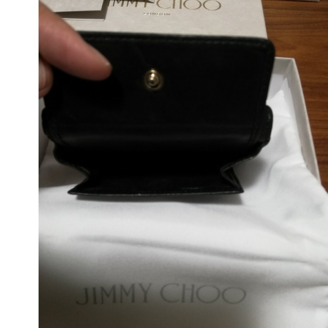 本日出品最終日　最終プライス　JIMMY CHOO   サイフ　　3つ折り