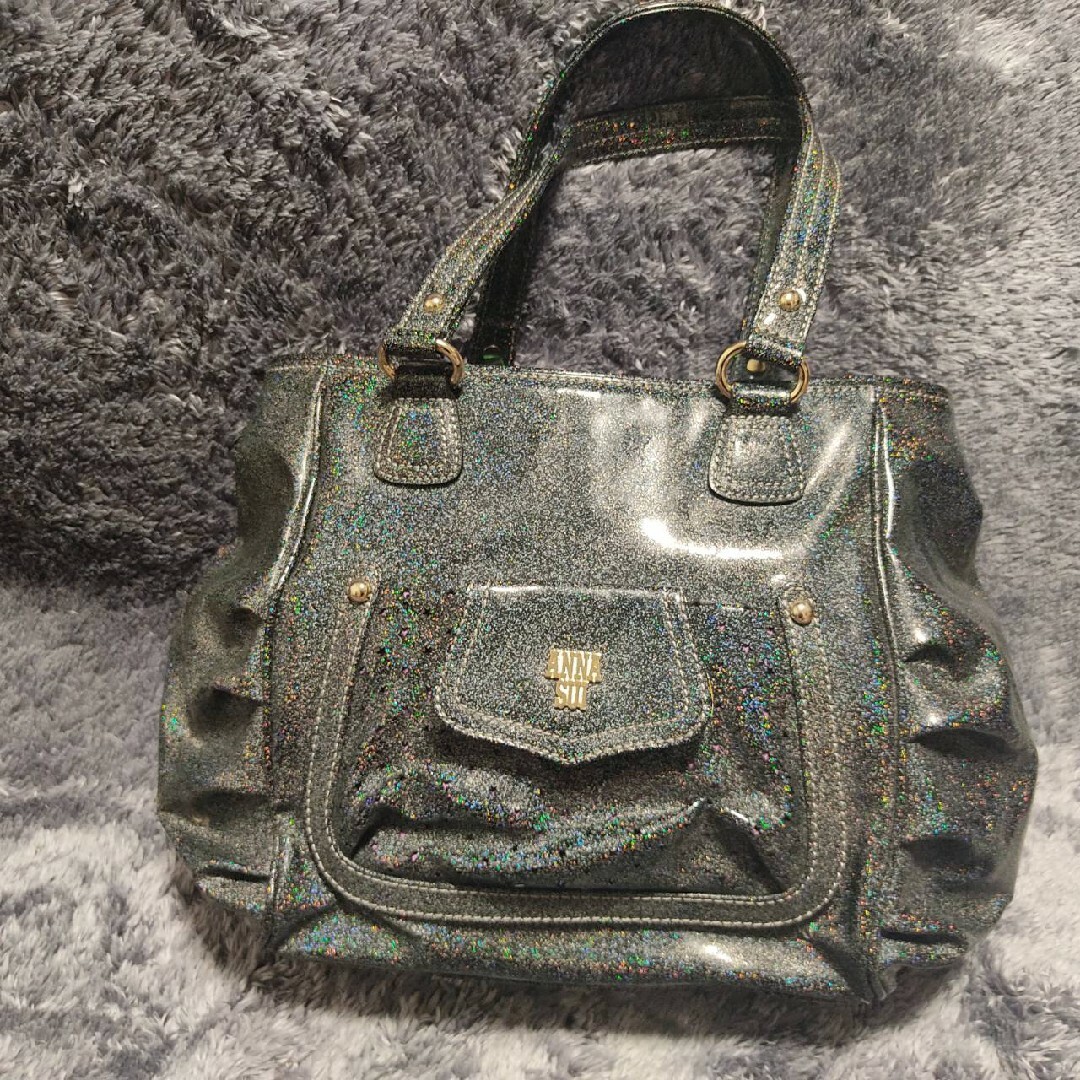 ANNA SUI　アナスイ　エナメルトートバッグ