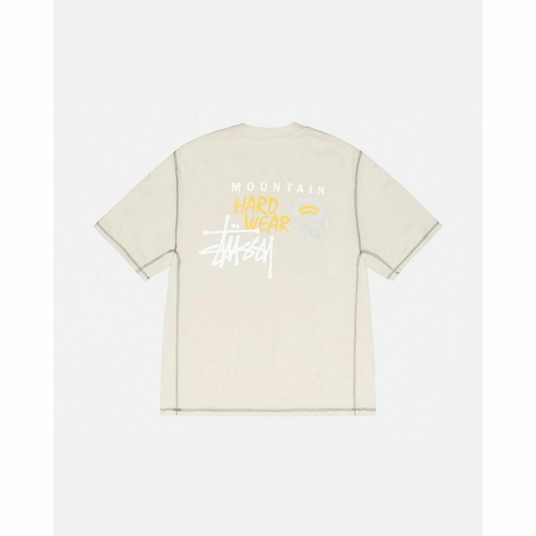 STUSSY(ステューシー)のSTÜSSY & MOUNTAIN HARDWEAR TEE 白 XL メンズのトップス(Tシャツ/カットソー(半袖/袖なし))の商品写真