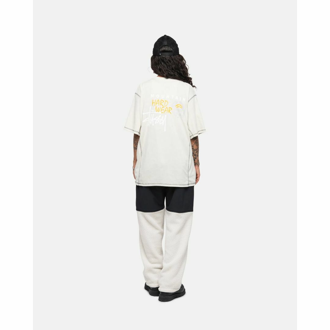 STUSSY(ステューシー)のSTÜSSY & MOUNTAIN HARDWEAR TEE 白 XL メンズのトップス(Tシャツ/カットソー(半袖/袖なし))の商品写真