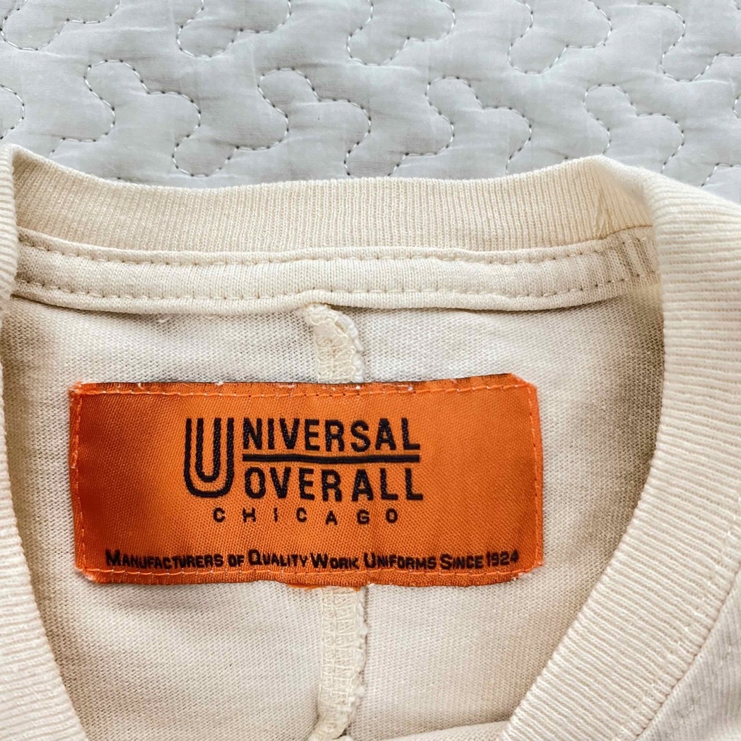 UNIVERSAL OVERALL(ユニバーサルオーバーオール)のuniversal over all バックスリットTシャツワンピース キッズ/ベビー/マタニティのキッズ服女の子用(90cm~)(ワンピース)の商品写真