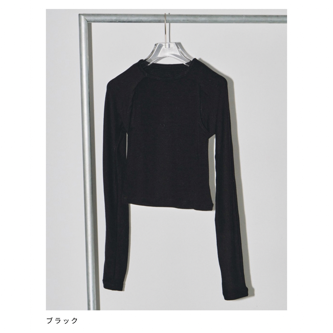 トゥデイフル　Sleeve Layered Long T-shirts