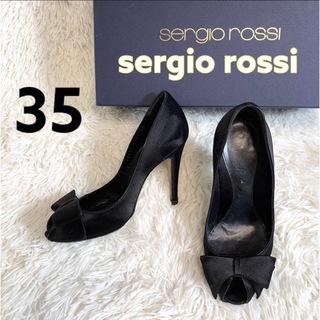 Sergio Rossi - sergio rossi エナメルパンプス(35 22.0cm)の通販｜ラクマ