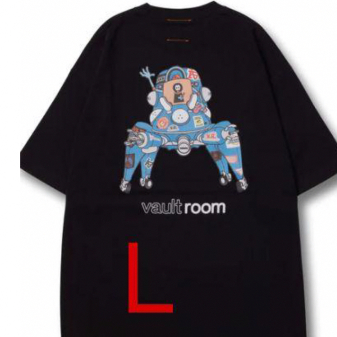 vaultroom 攻殻機動隊 TACHIKOMA TEE BLK ボルトルーム