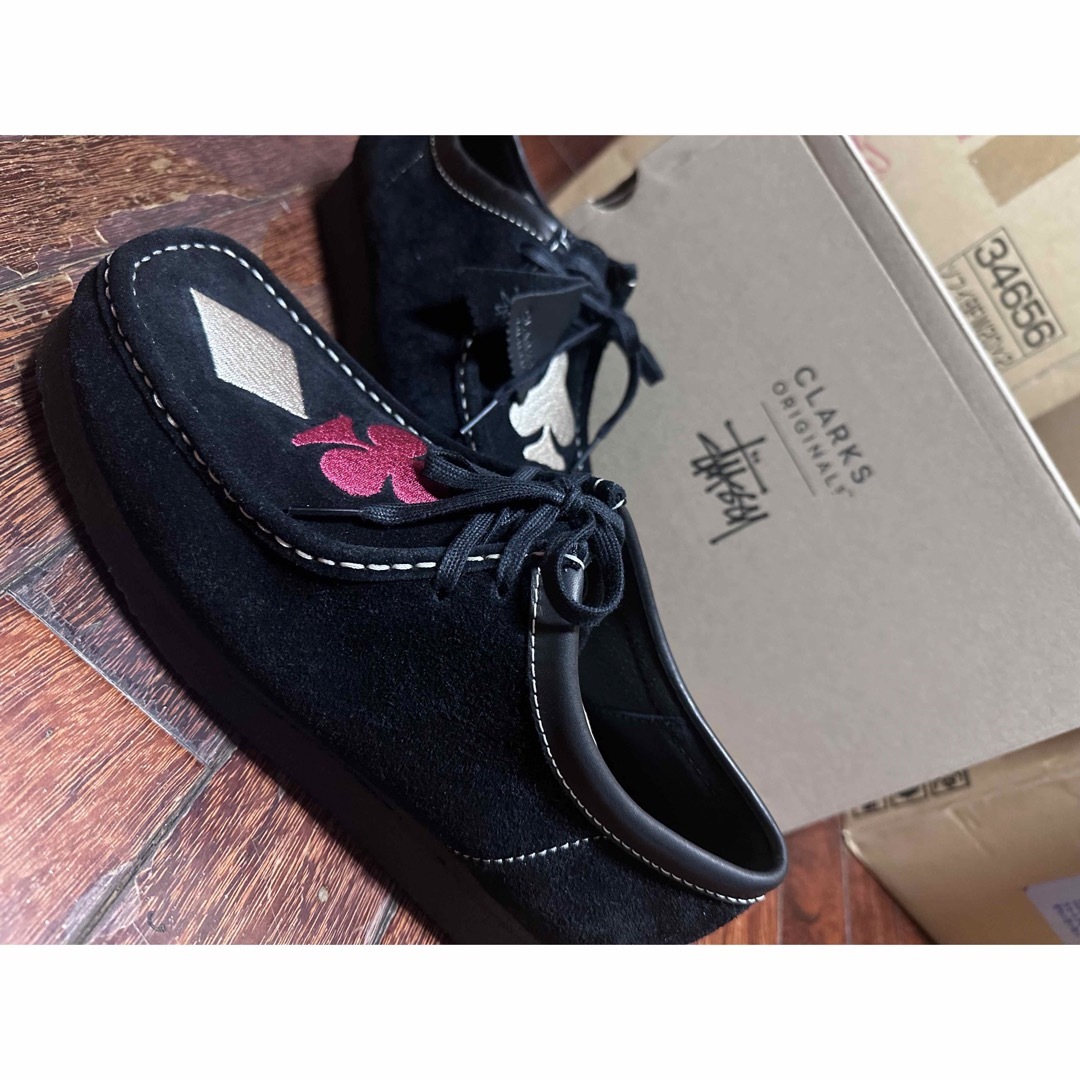 STUSSY ステューシー  CLARKS 23AW WALLABEE UK9 3