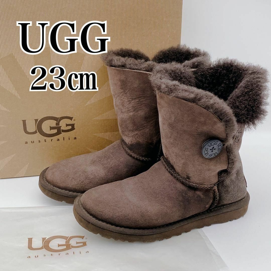 【送料込み】UGG ベイリーボタン ムートンブーツ　25cm