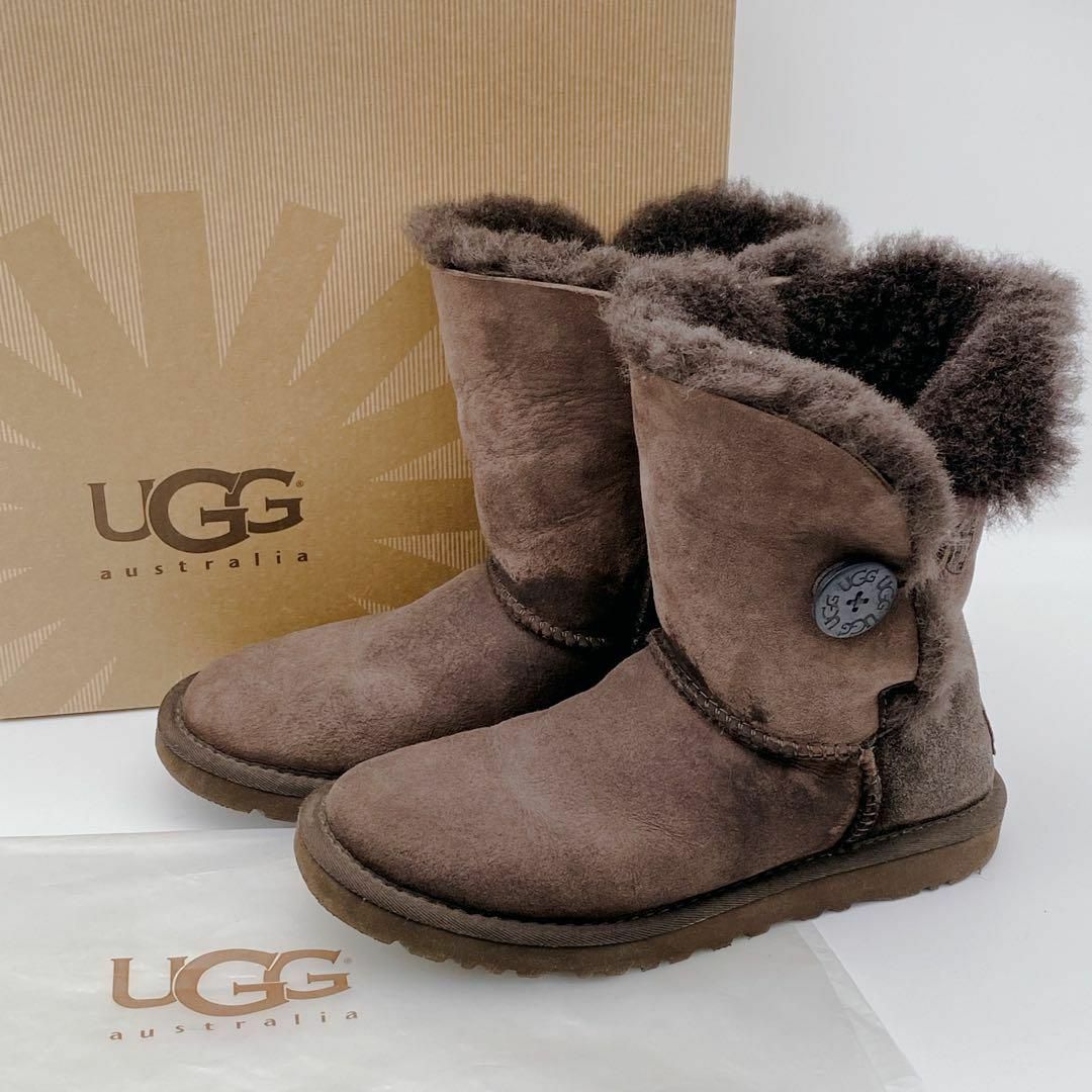 正規品 UGG Australia アグ  ボア ベイリーボタン ミニ ムートン