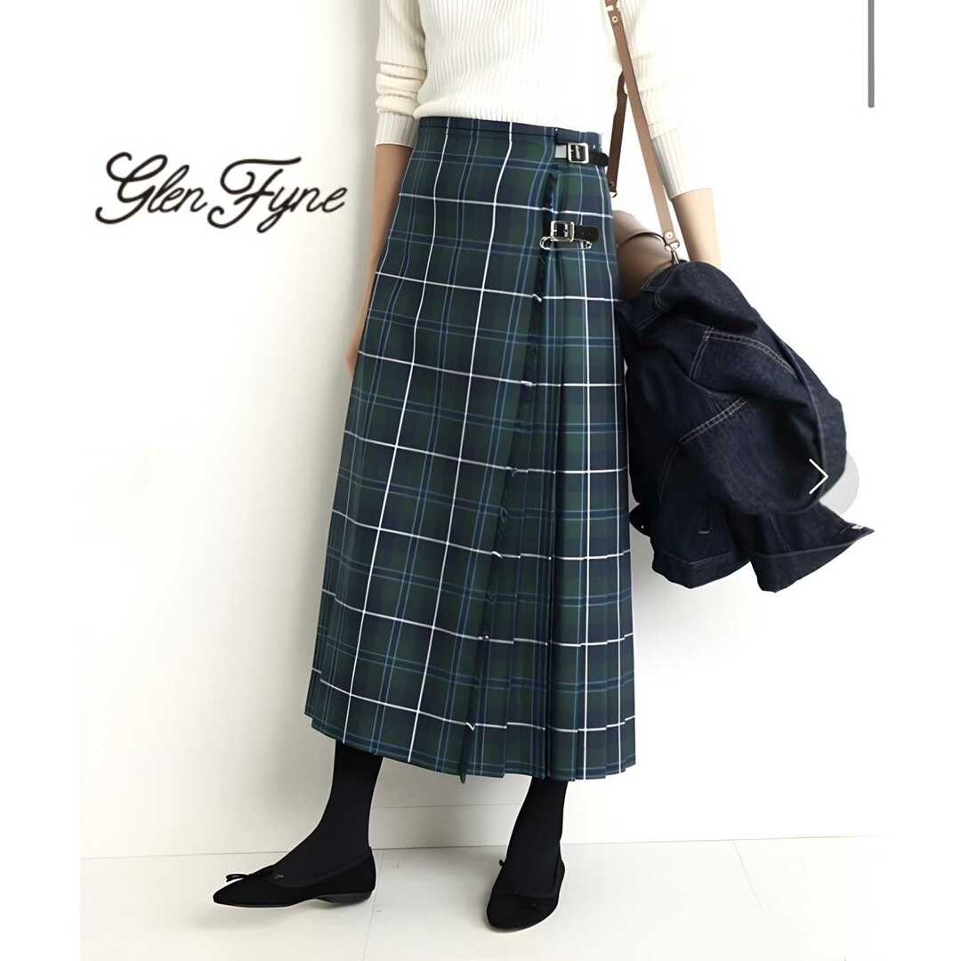 SLOBE IENA - 新品 GLEN FYNE グレン ファイン SLOBE別注 プリーツ ...