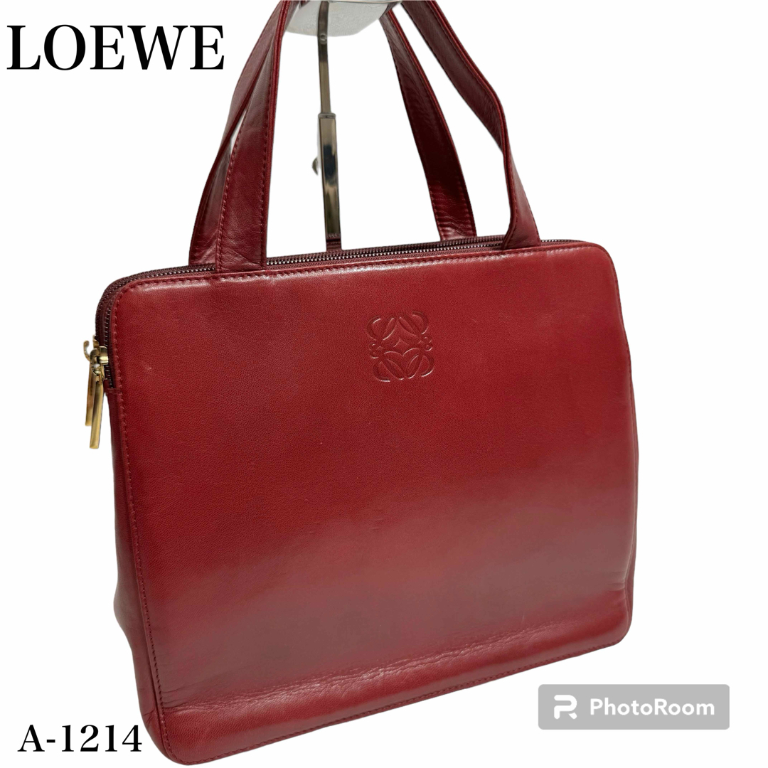 美品✨LOEWE ロエベ　ハンドバッグ　トートバッグ　アナグラム　ナッパレザー