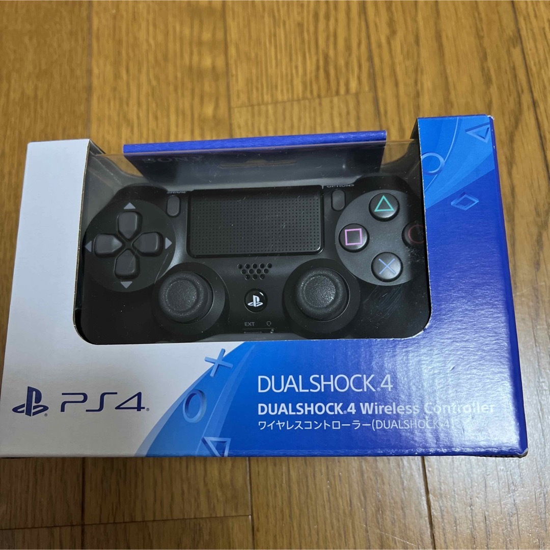 プレステ4 ワイヤレスコントローラー　ブラック　新品