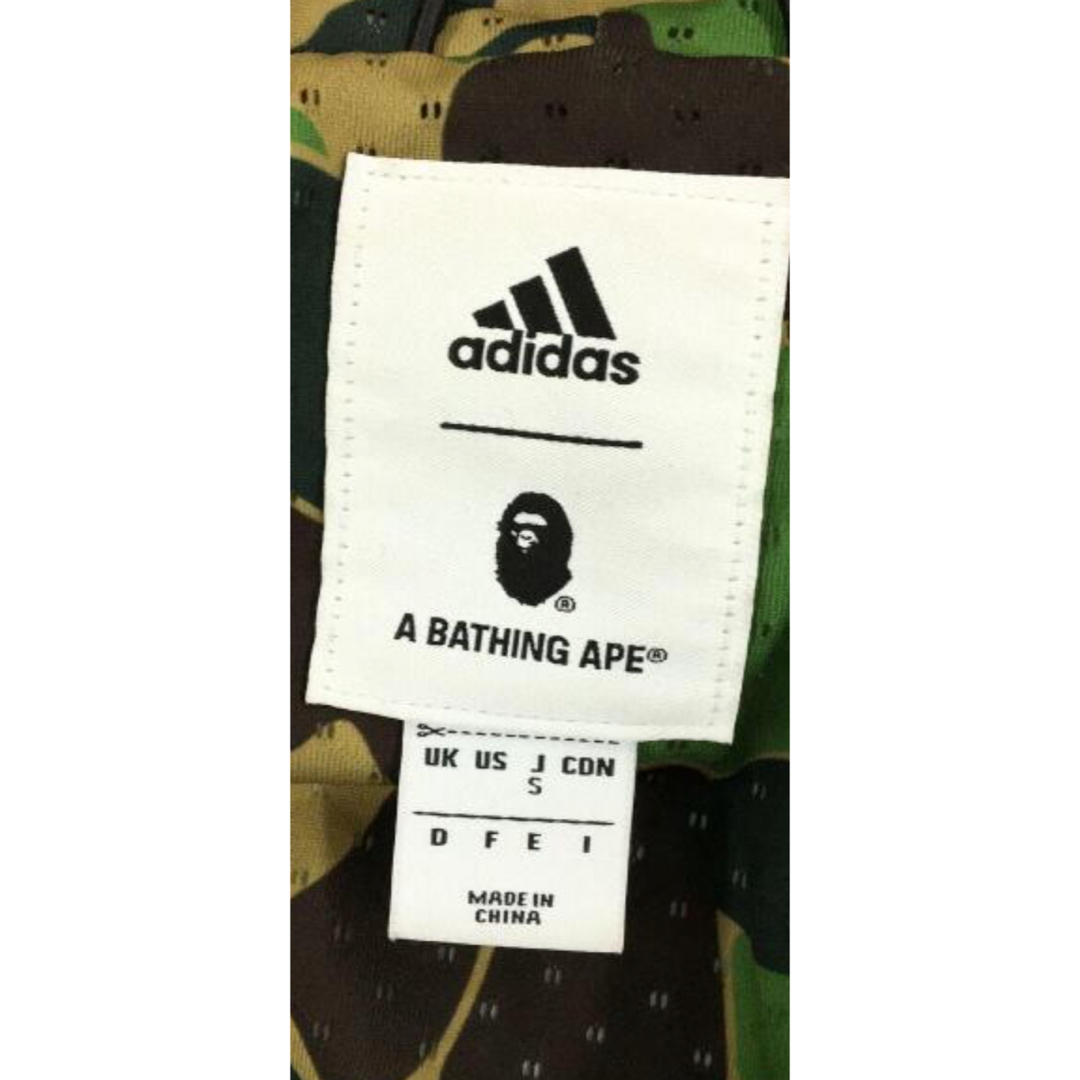 A BATHING APE - a bathing ape ✖️ adidas コラボパーカーの A BATHING APE - a bathing ape ✖️ adidas コラボパーカーの