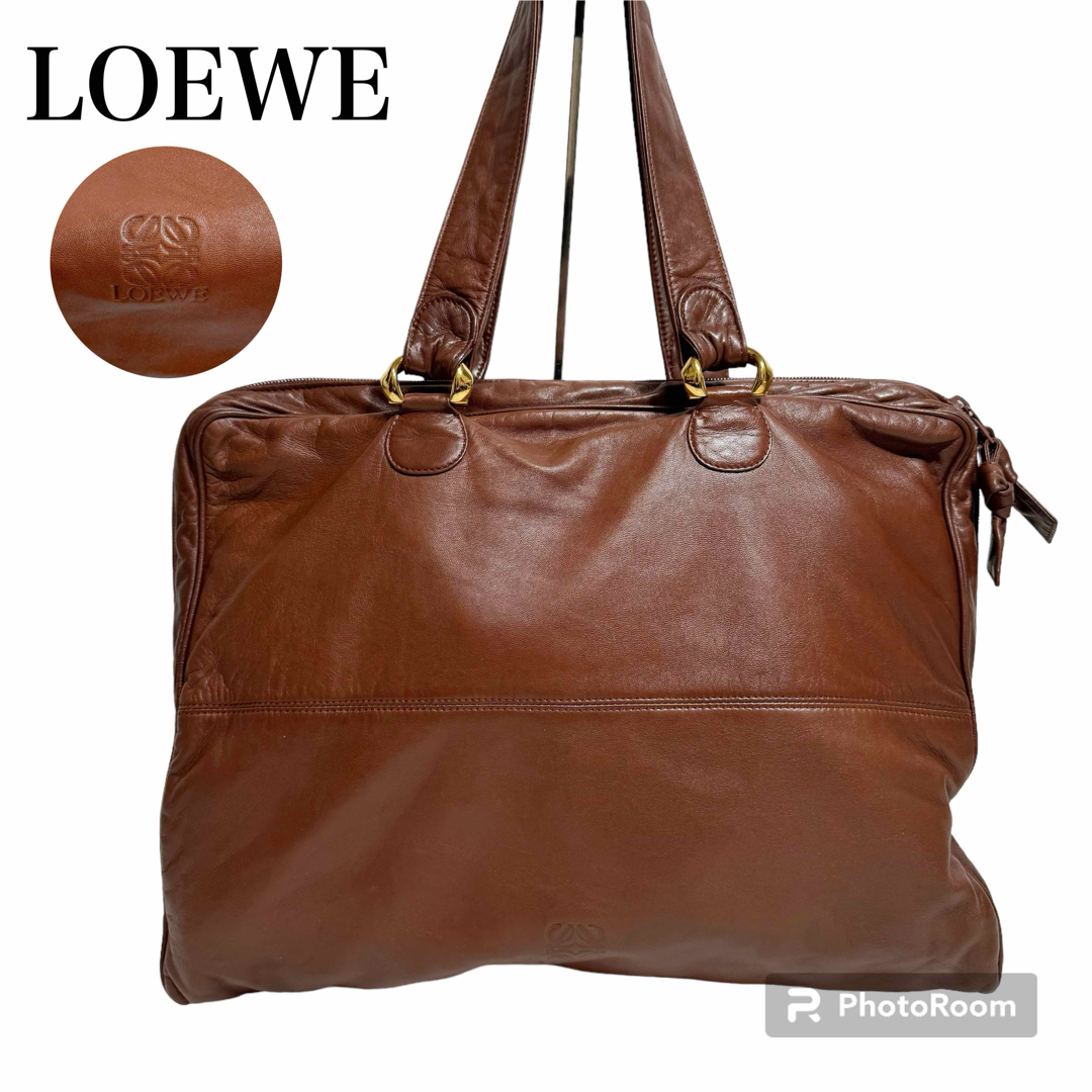 超美品✨LOEWE ロエベ　トートバッグ　ショルダーバッグ　アナグラム