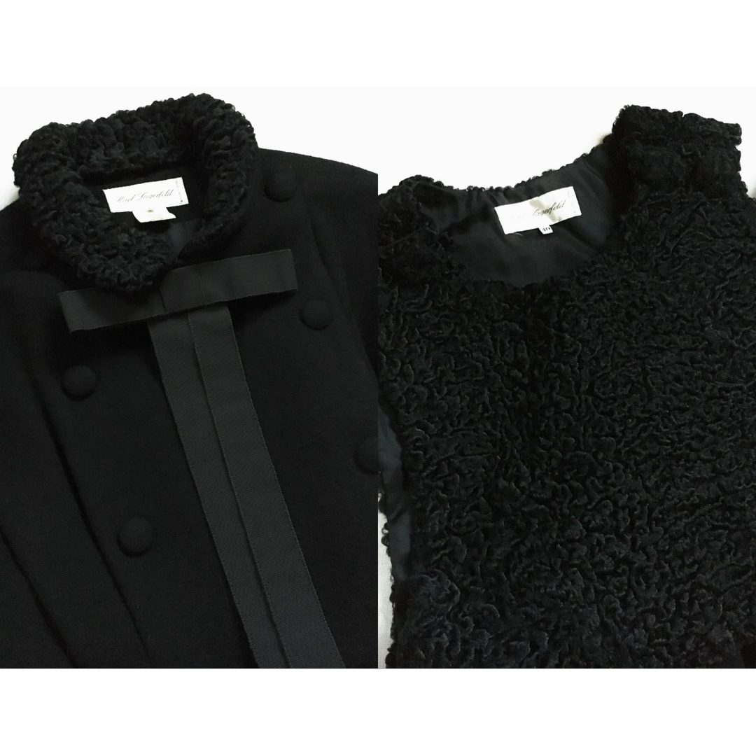 80s Karl Lagerfeld Astrachan Fur Coat