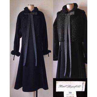 80s Karl Lagerfeld Astrachan Fur Coat