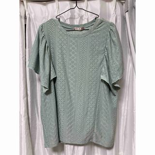 新品 タグ付き しまむら レディース 半袖 カットソー 夏物 3l 4l 服