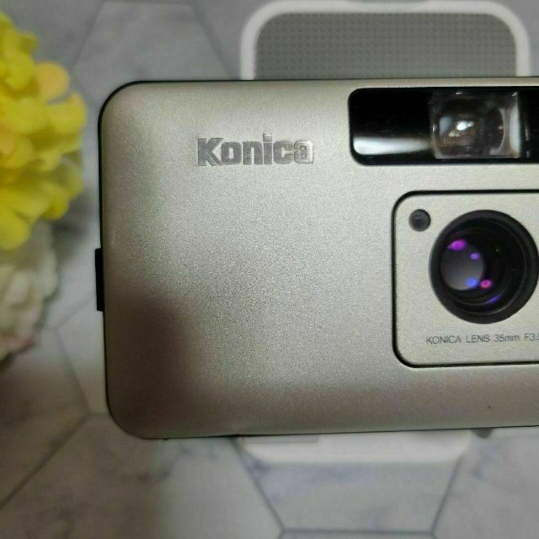 Konica ビッグミニ　カメラ　写真　フラッシュ　お洒落