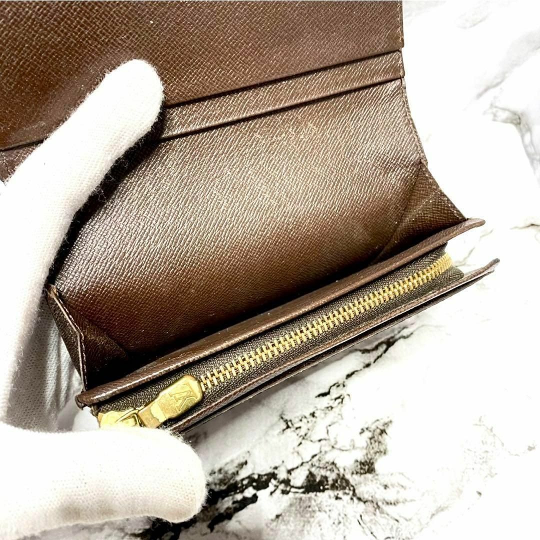 Louis Vuitton ダミエ 折り財布 5162