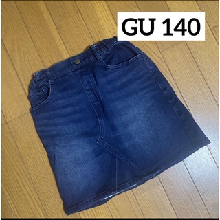ジーユー(GU)のGU◆デニムスカート 140(スカート)