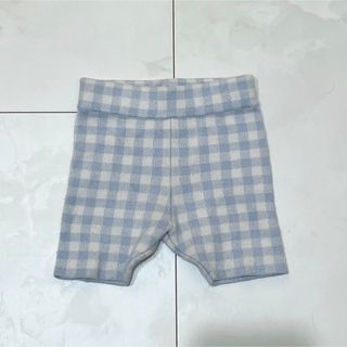 ザラ(ZARA)の⚠︎USED⚠︎ ZARA ギンガムチェック 半ズボン 80cm 9~12M(パンツ)